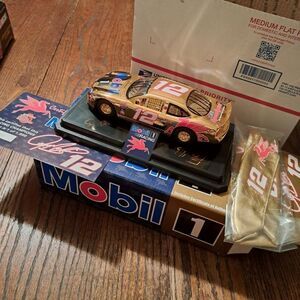Vintage 99 Racing Champions 24KT Gold Jeremy Mayfield Mobile 1 Nascar Race Car